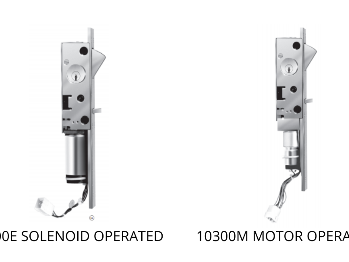 Solenoid and  Motor Operated Deadlatch - Southern Steel - SWS Detention Group