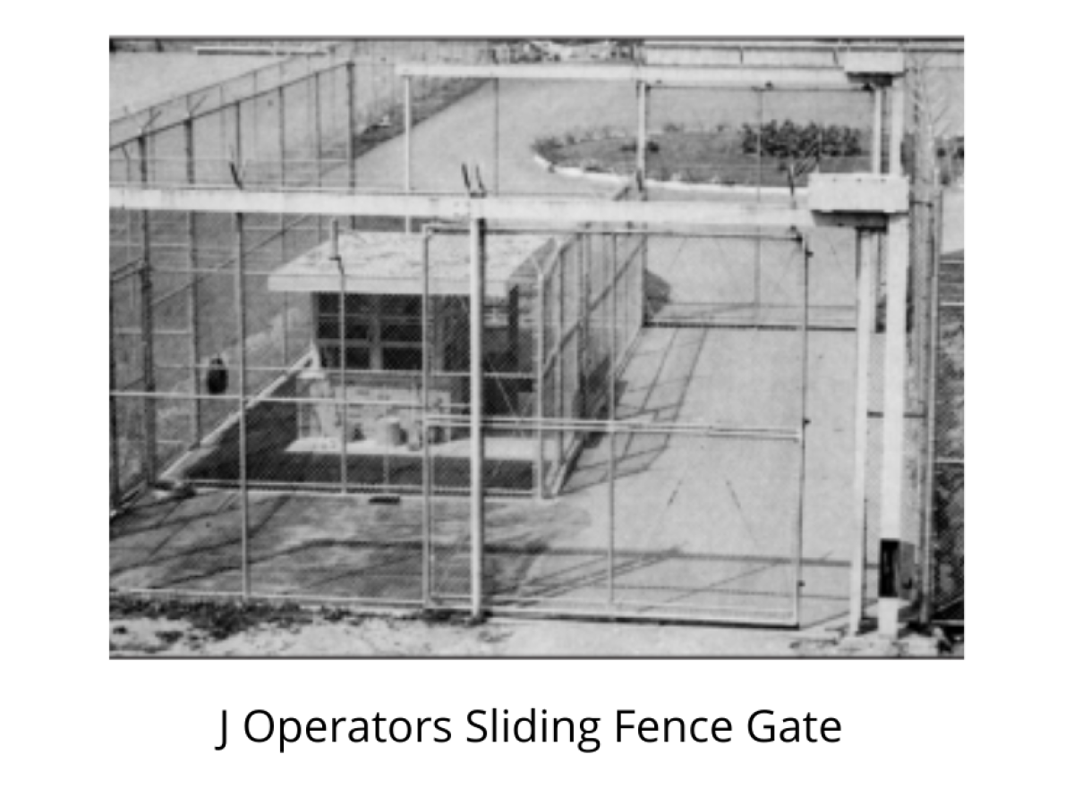 Sliding Fence Gate - Folger Adam - SWS Detention Group